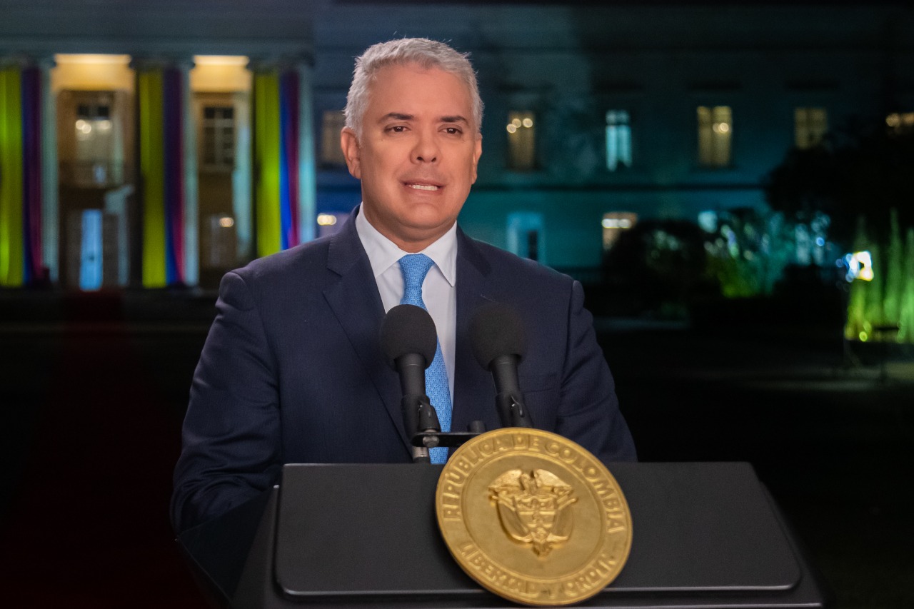 Presidente Iván Duque Noticias Colombia despedida 