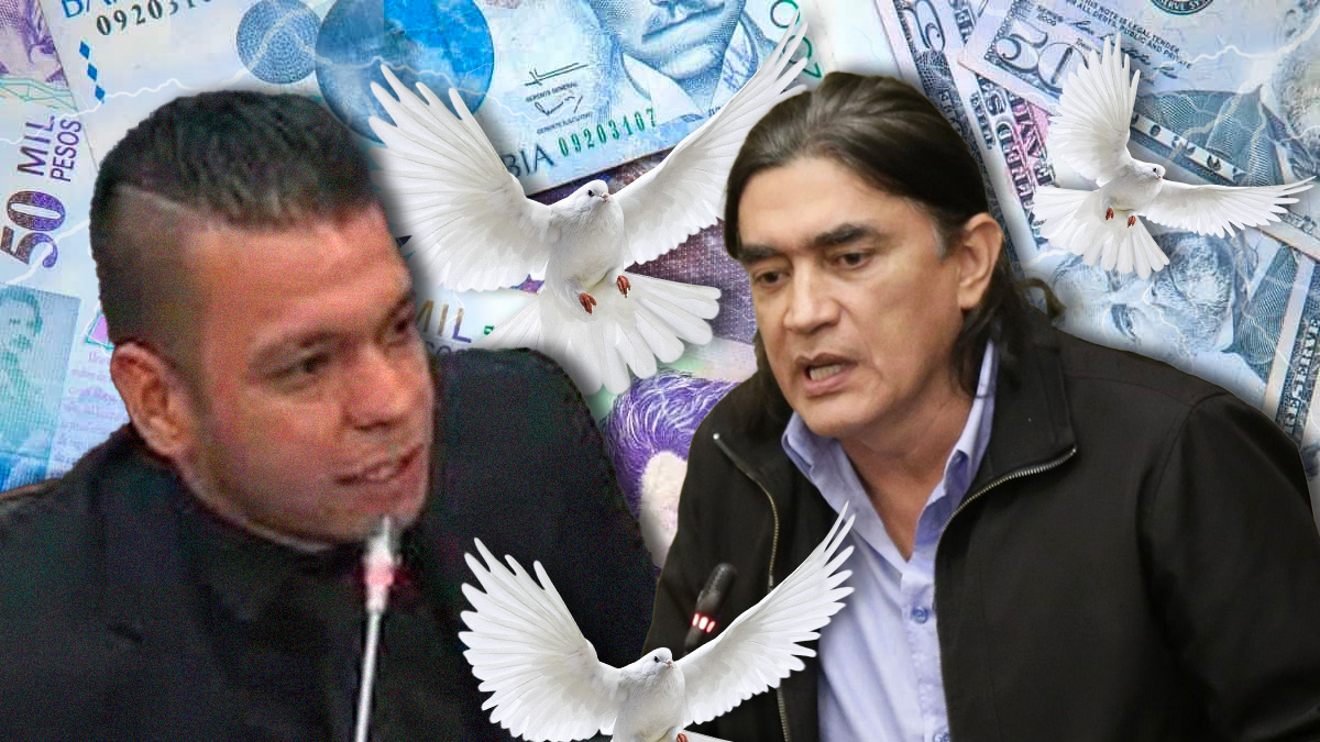 Gustavo Bolívar y Jota Pe Hernández Gustavo Bolívar y Jota Pe Hernández