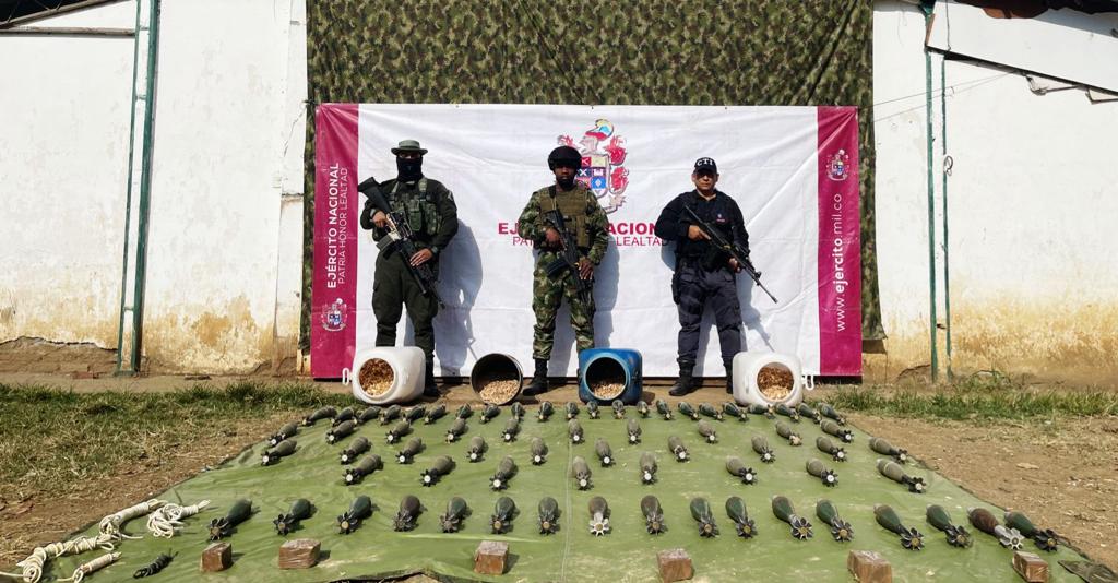 granadas Cauca noticias Ejercito Nacional Colombia granadas Cauca noticias Ejercito Nacional Colombia
