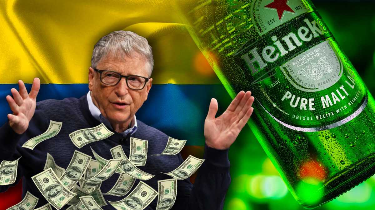 Bill Gates compra 3,8% de acciones en Heineken: ¿Quién la distribuye en  Colombia? | KienyKe