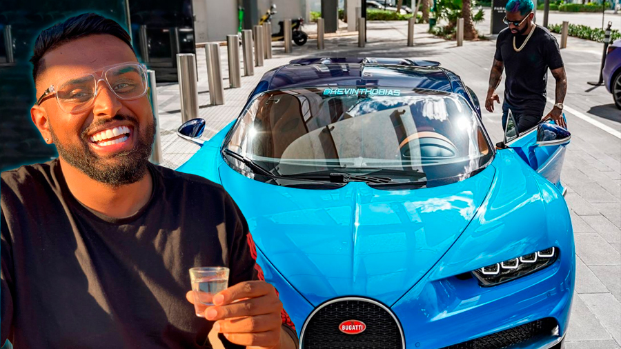 Quién es y qué hace Kevin Thobias, el hombre con el primer Bugatti Chiron  de Colombia?