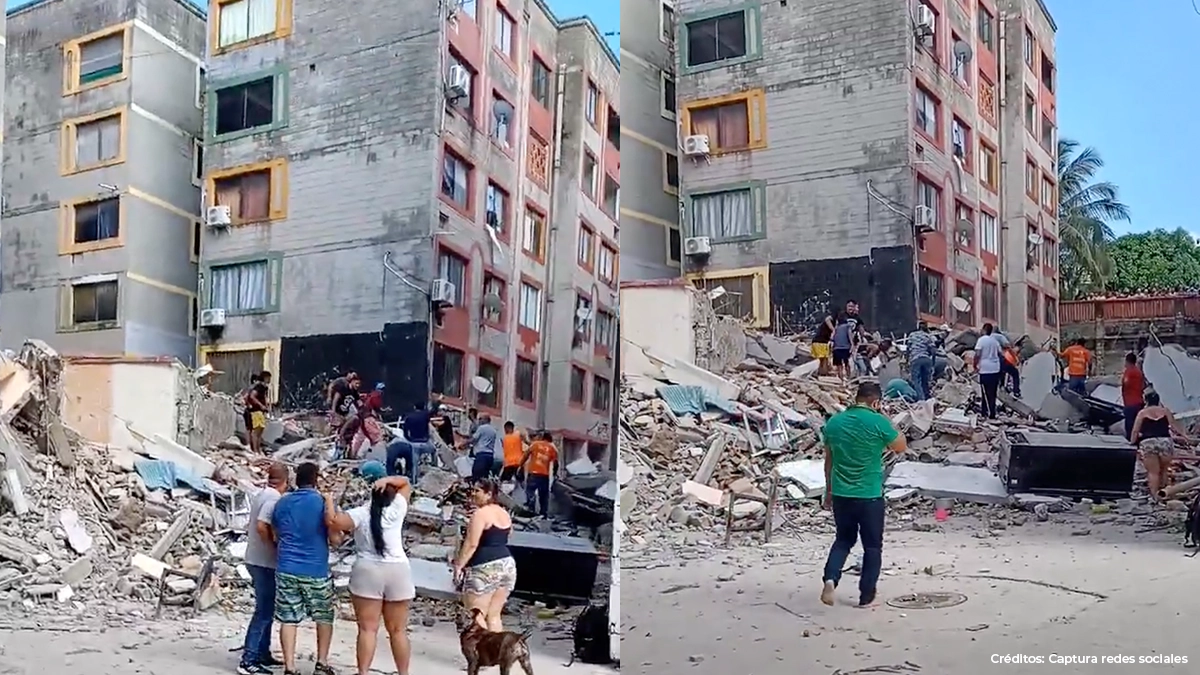Emergencia en Barranquilla tras colapso de un edificio Emergencia en Barranquilla tras colapso de un edificio