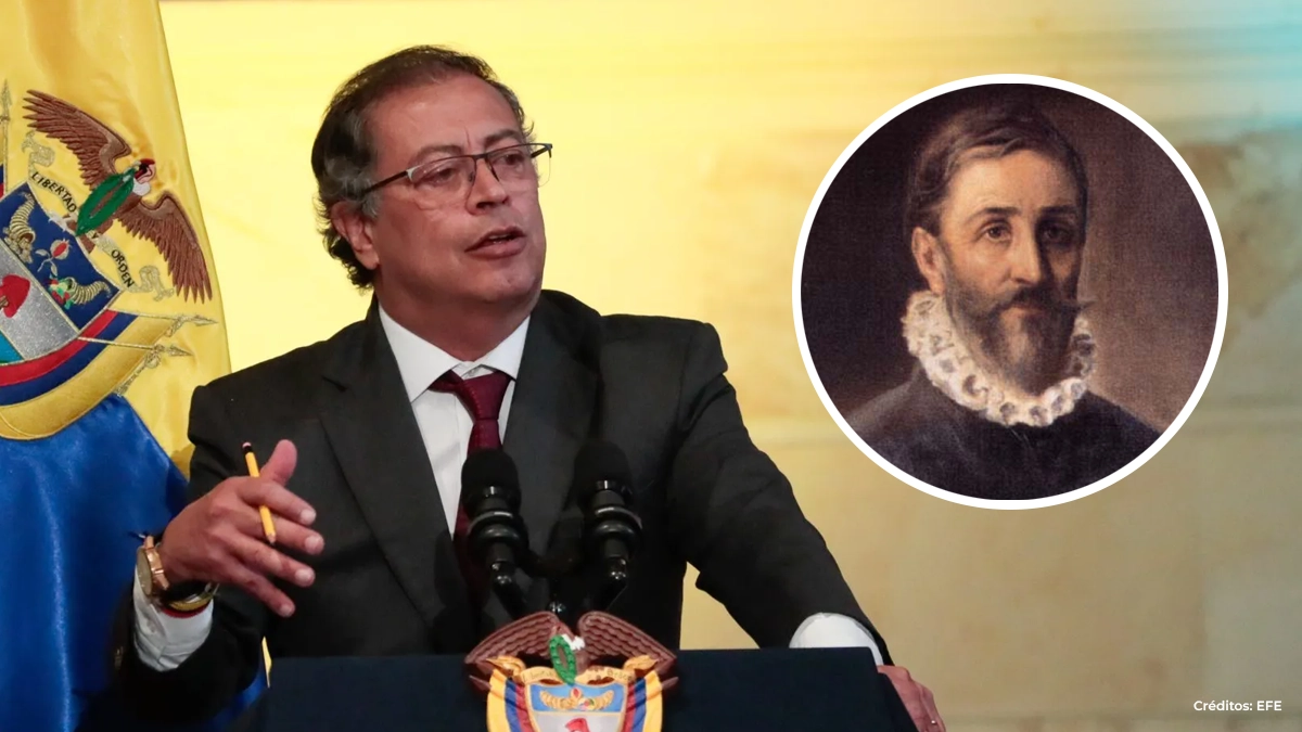 Petro tilda de "genocida" a Gonzalo Jiménez de Quesada Petro tilda de "genocida" a Gonzalo Jiménez de Quesada