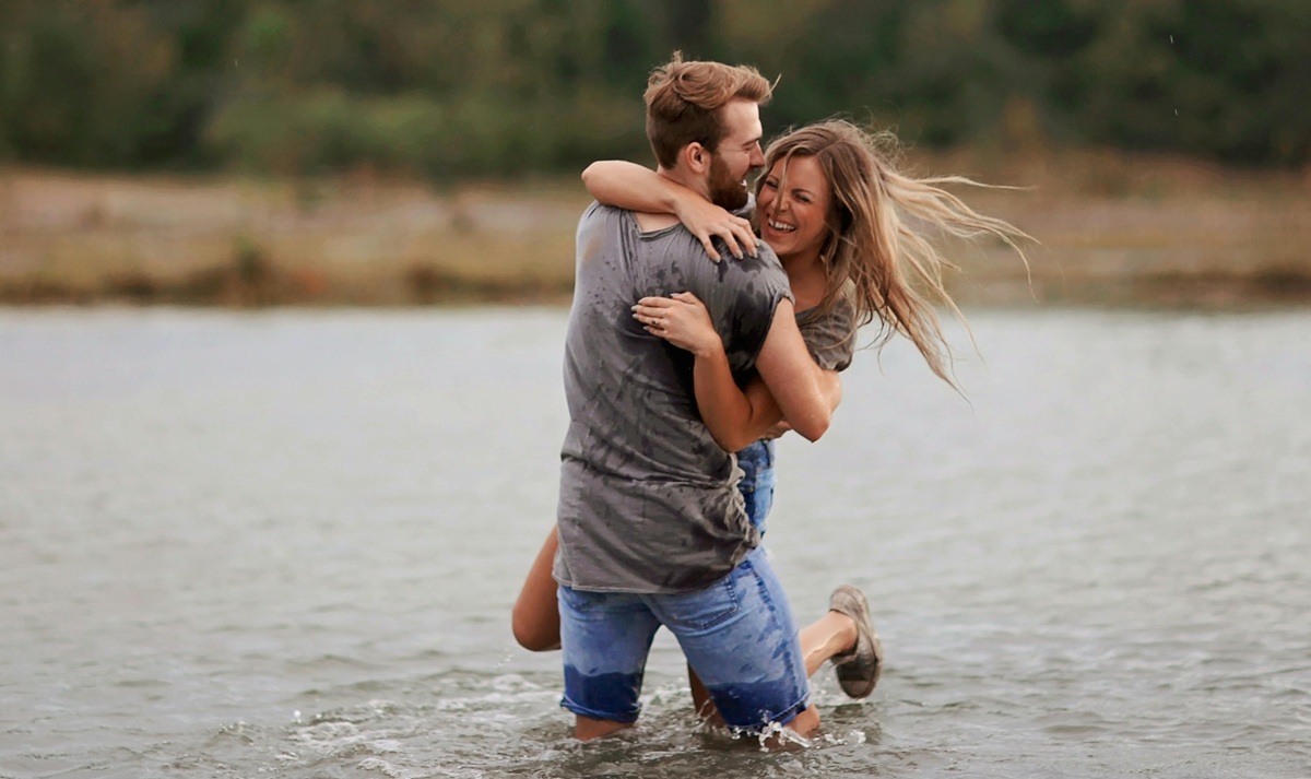 Pareja luna de miel Pareja