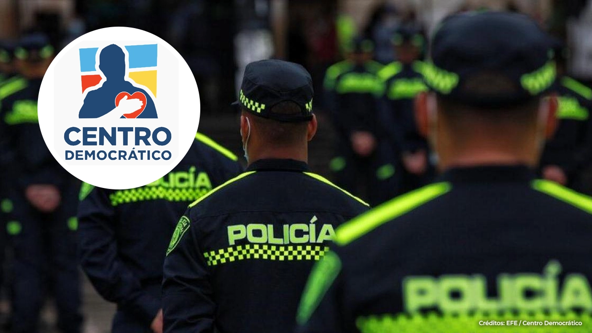 Policía Centro democrático Policía