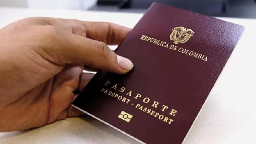 Pasaportes en Colombia.