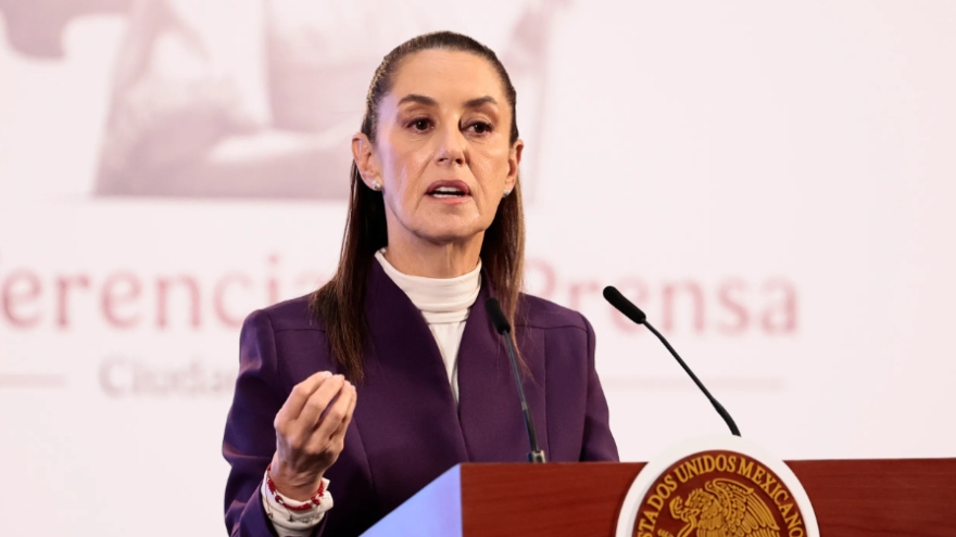 Claudia Sheinbaum, presidenta de México.