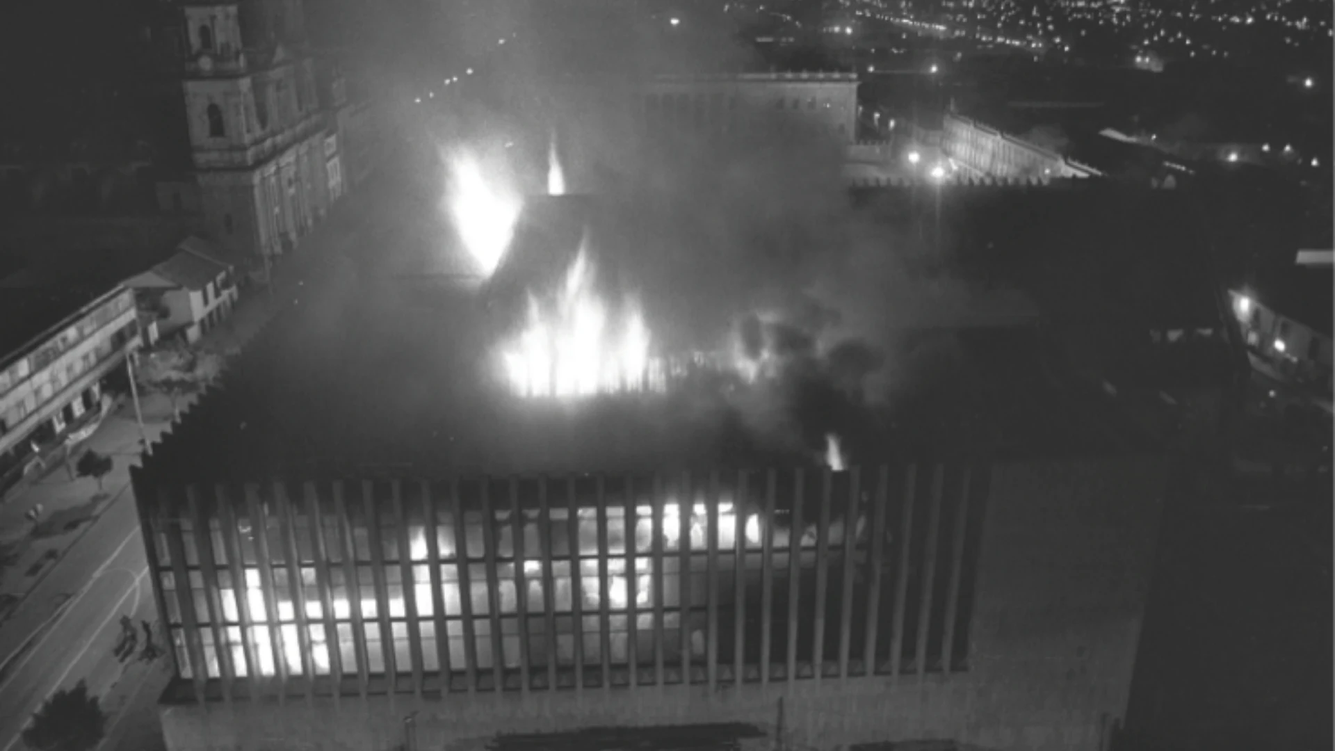 La noche de la retoma del Palacio de Justicia