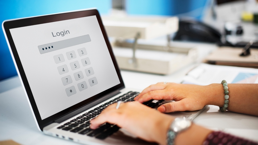 Imagen de referencia de contraseña.