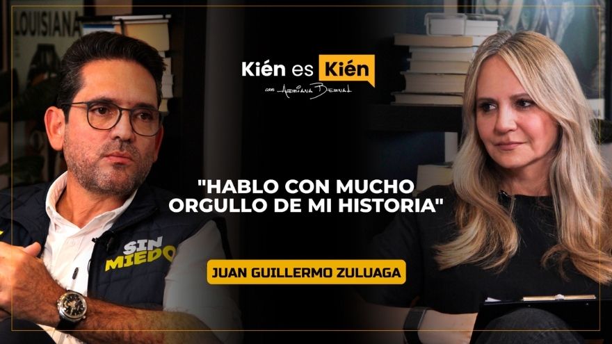 Juan Guillermo Zuluaga en entrevista con Adriana Bernal 