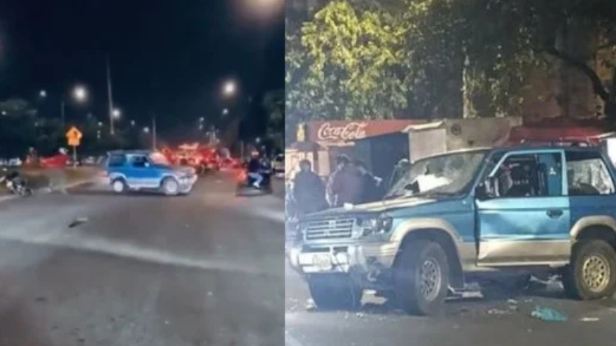 Linchamiento de conductor en Bogotá.