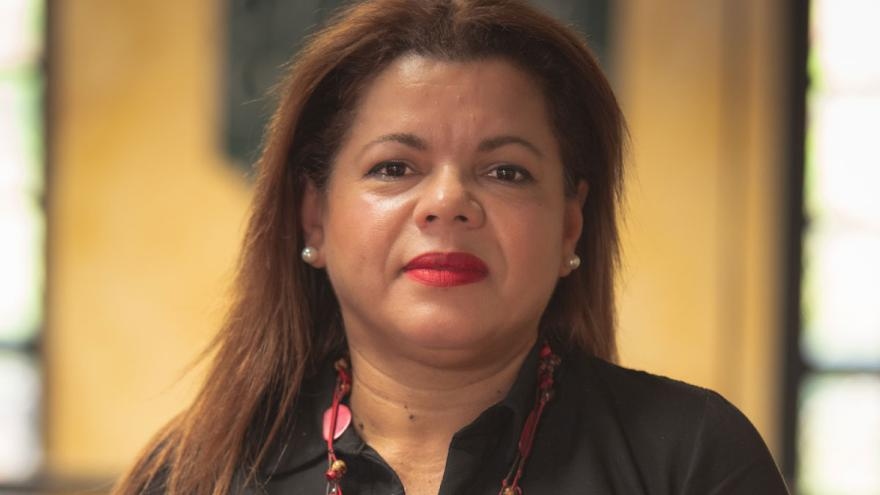 Mary Luz Herrán, exesposa del presidente Gustavo Petro.