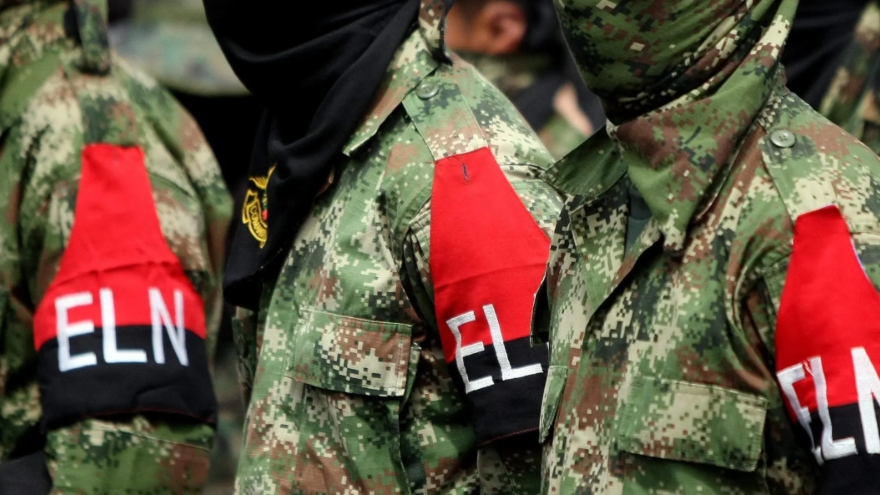 Miembros del ELN.