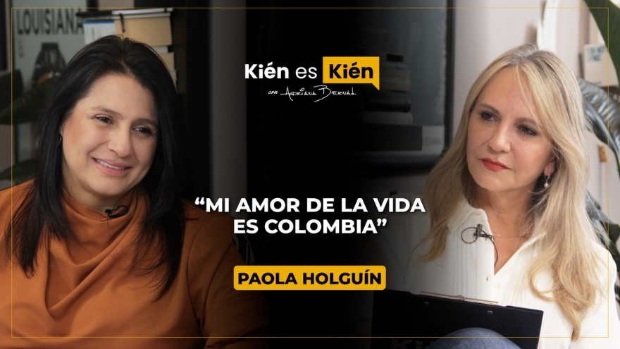 Paola Holguín en entrevista con Adriana Bernal en Kién es Kién