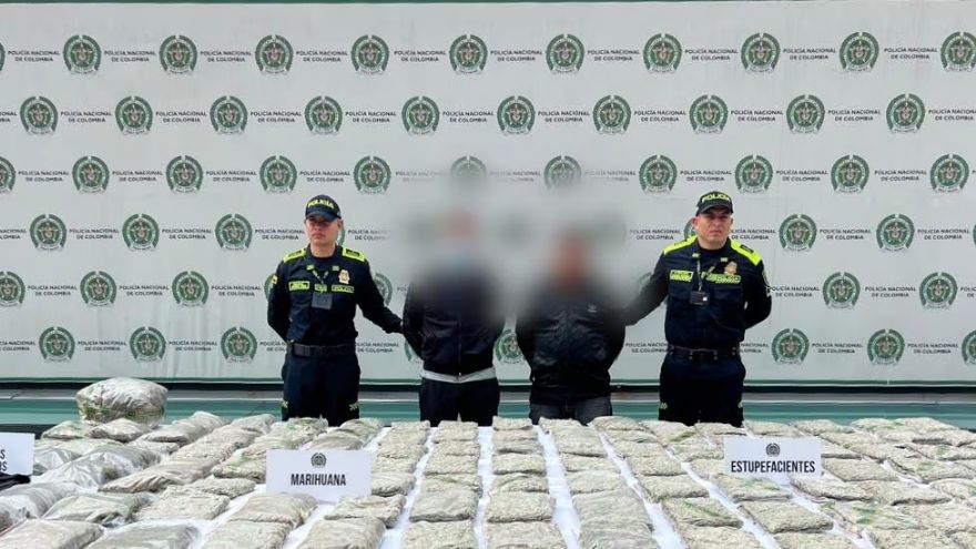 Policía y Fiscalía desmantelan red que movía marihuana.