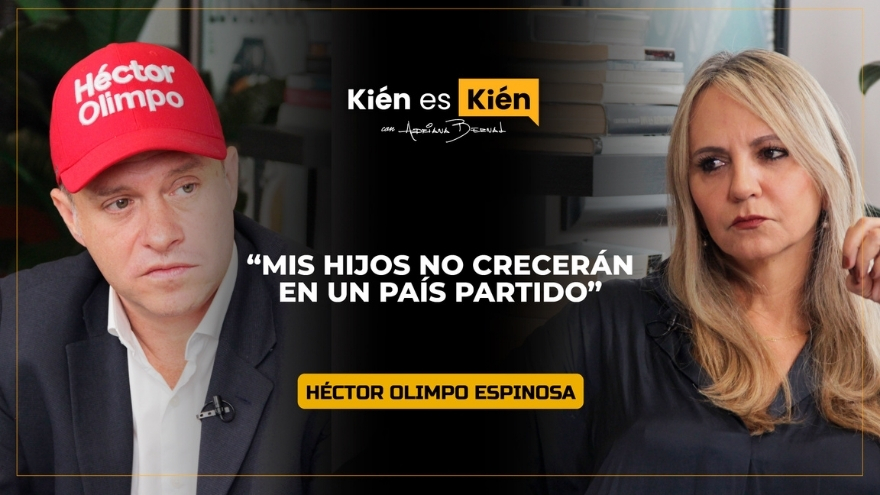 Héctor Olimpo en Kién es Kién con Adriana Bernal 