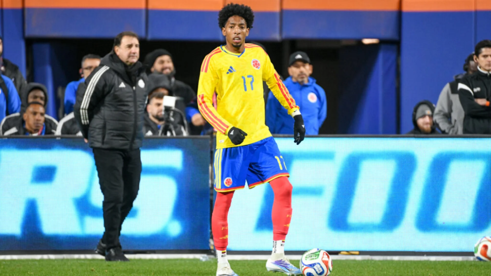 Johan Mujica, jugador de la Selección Colombia