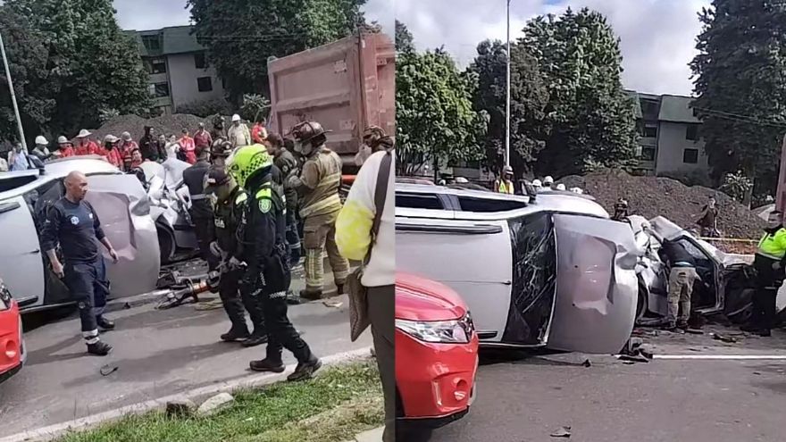 Autoridades revelan detalles del hurto que provocó un grave accidente en Engativá. 