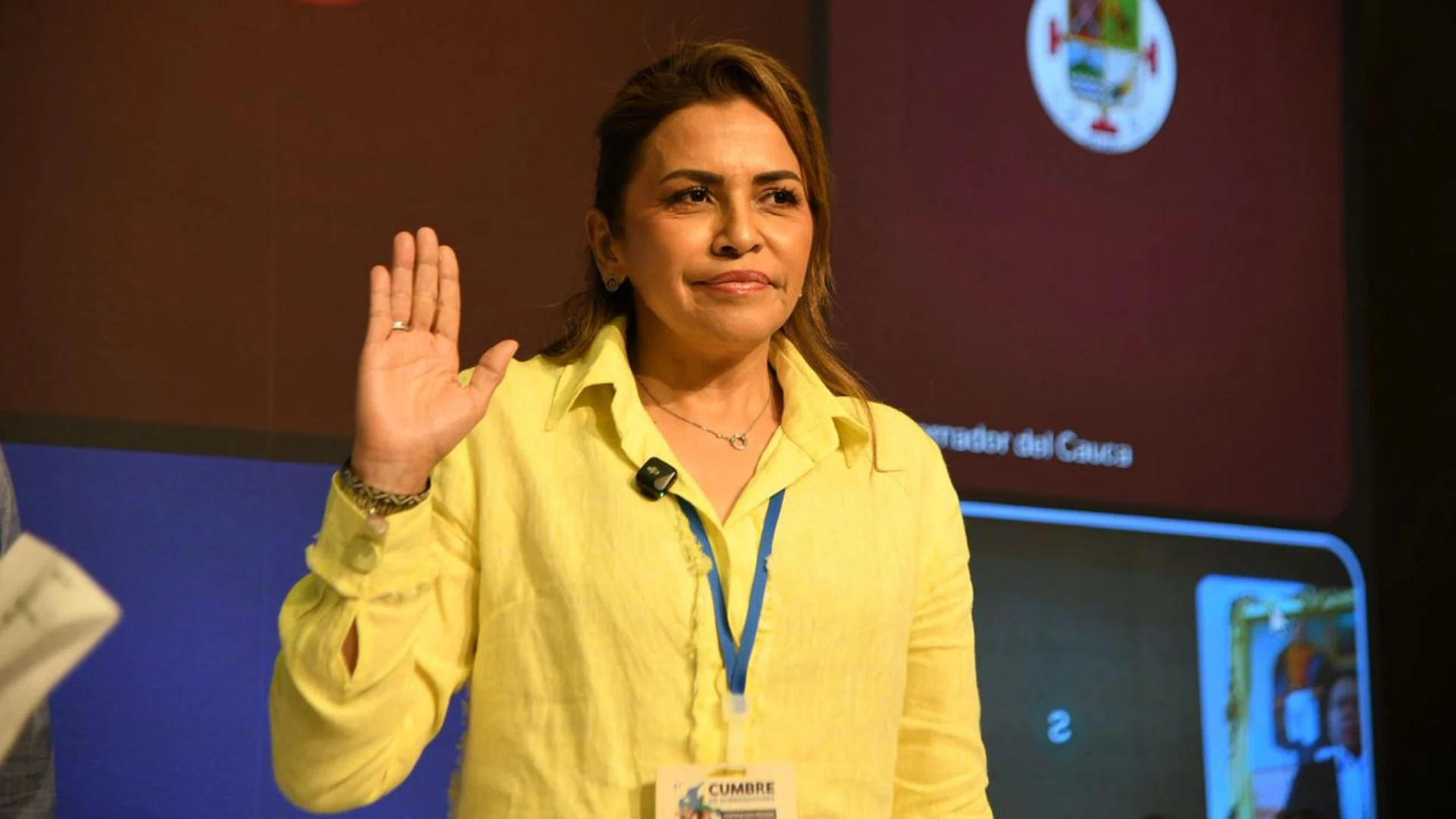 Rafaela Cortés Zambrano, gobernadora del Meta