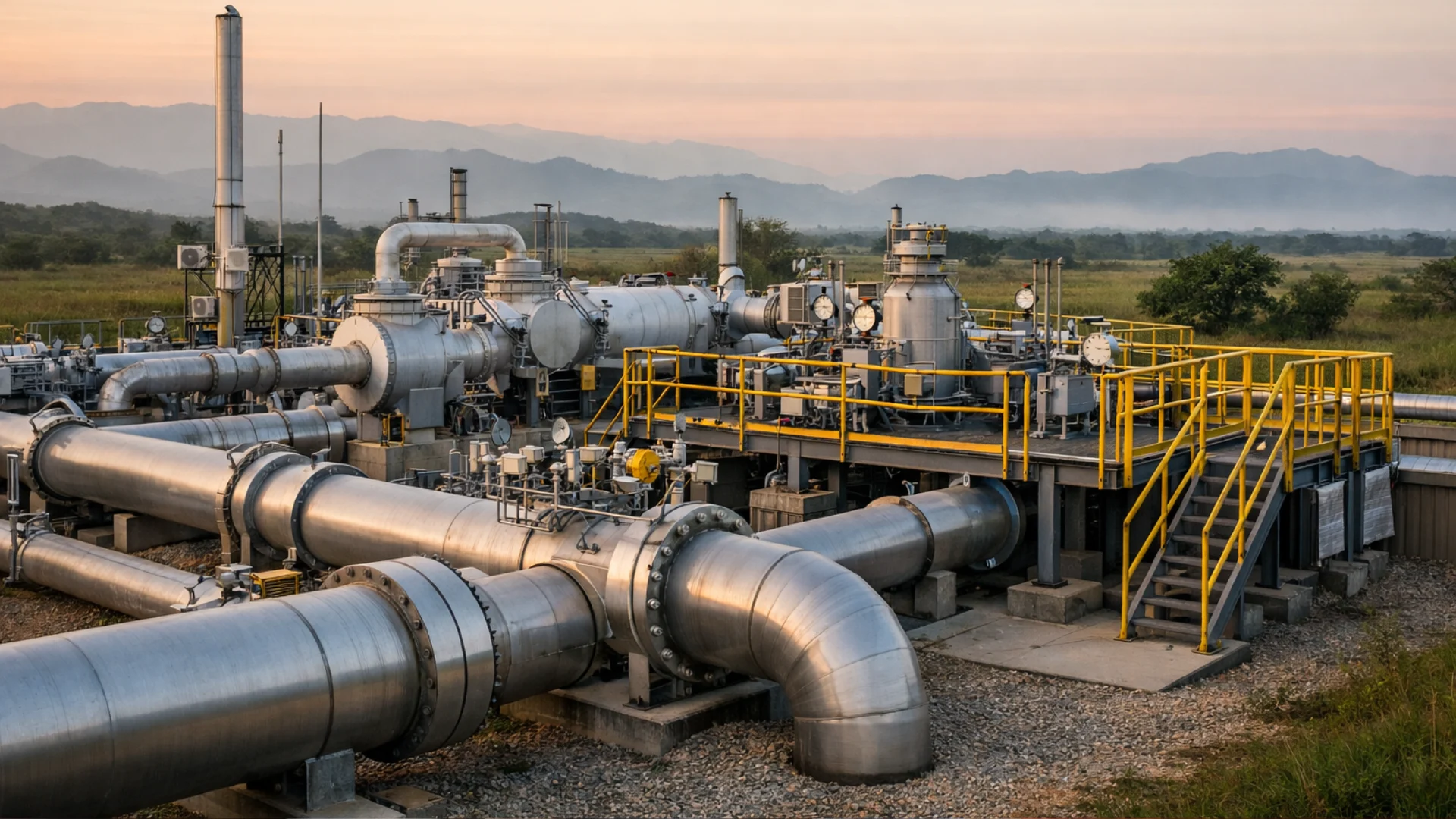 Producción de gas cayó 17% en 2025, según la ANH