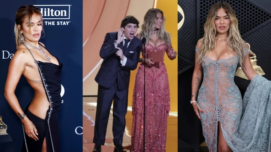 Looks de Karol G en los Grammy 2026