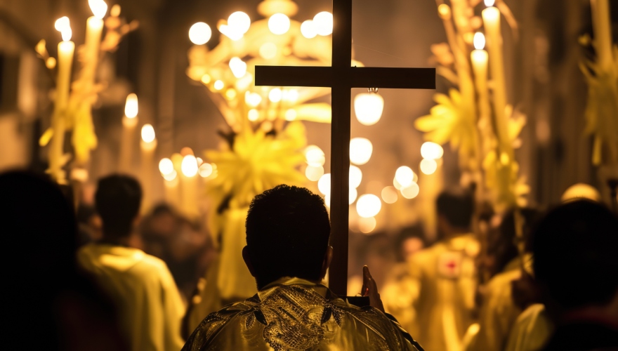 Imagen de referencia de Iglesia Católica en Semana Santa.