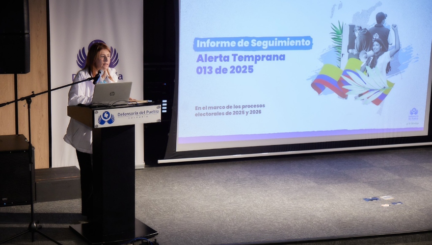 Iris Marín, defensora del Pueblo.