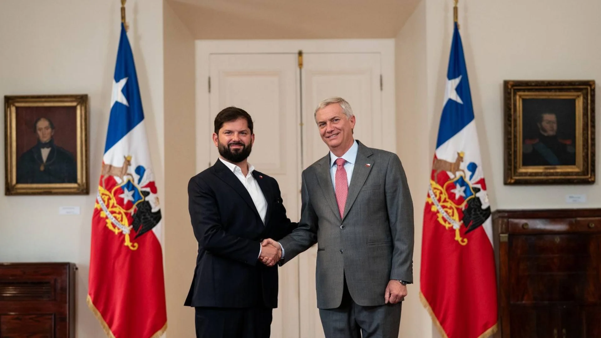 Gabriel Boric y José Antonio Kast