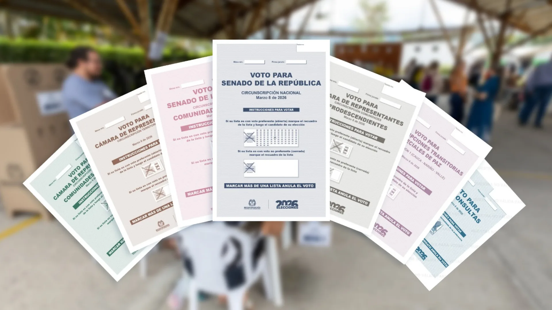 Tarjetas electorales