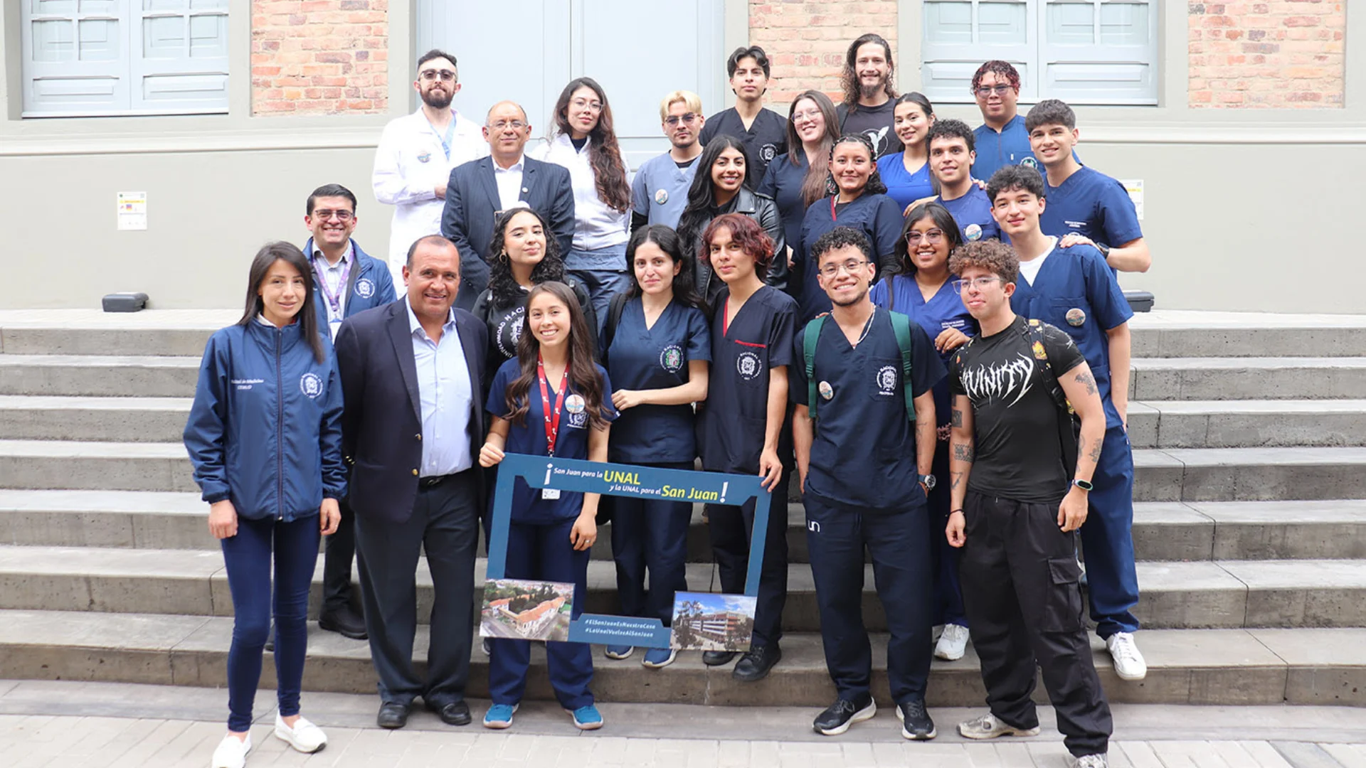 Tras 25 años de cierre, estudiantes regresan al Hospital San Juan de Dios en el inicio de las actividades académicas
