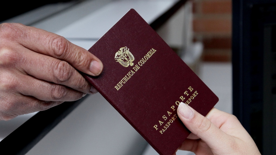 Pasaportes Colombia.