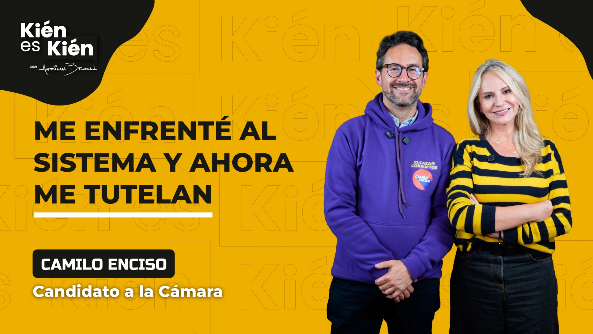 Camilo Enciso: “Tenemos que dejar de normalizar la corrupción”