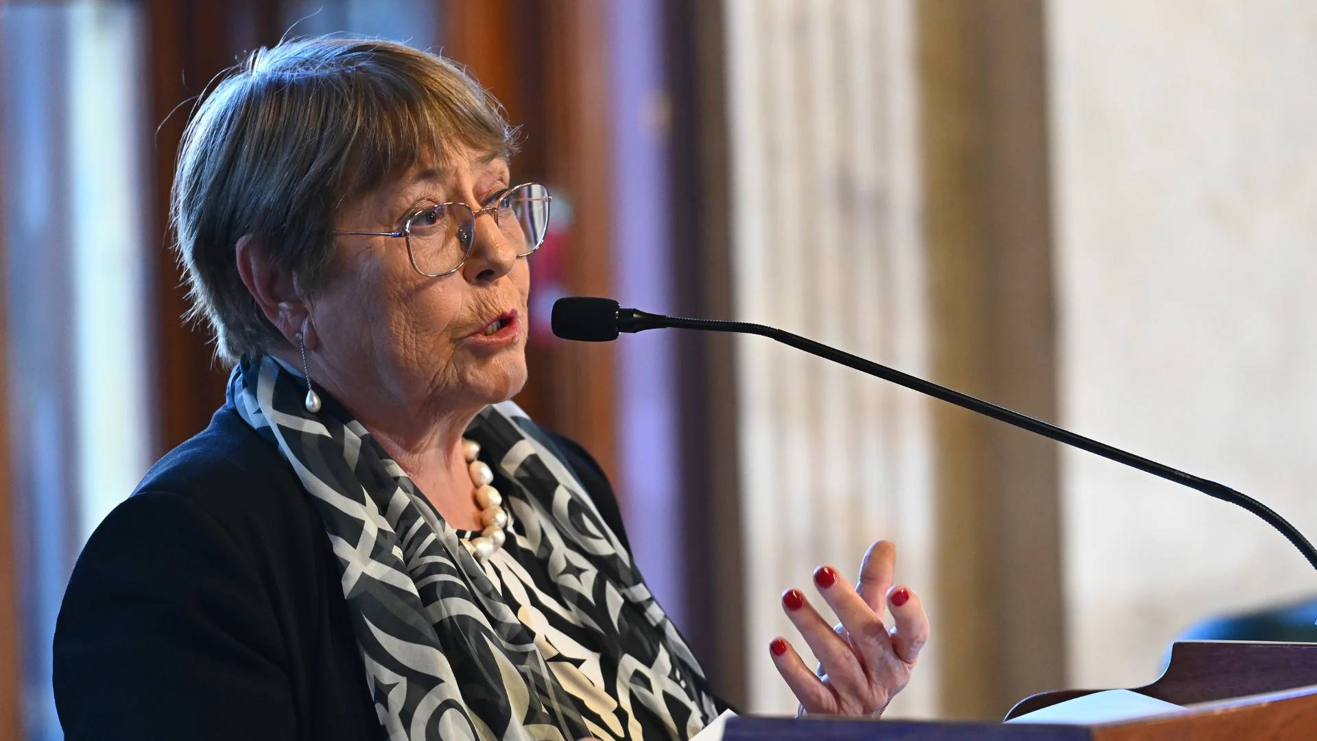 Bachelet busca llegar a la ONU con apoyo de México y Brasil