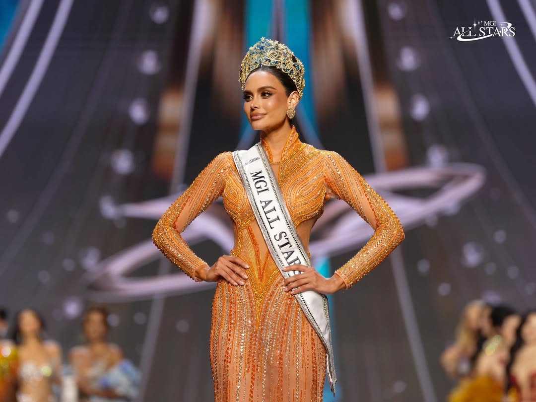 Vanessa Pulgarín, ganadora del concurso de belleza 'MGI All Stars'. 