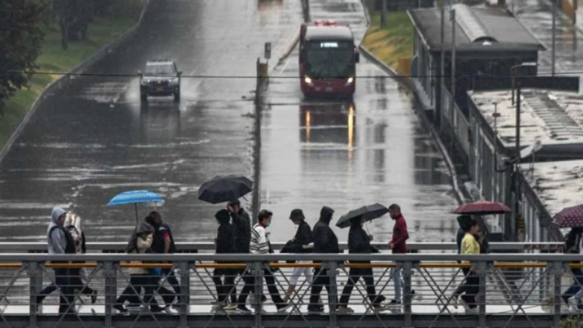 El mapa que le dice en tiempo real dónde está lloviendo en Bogotá