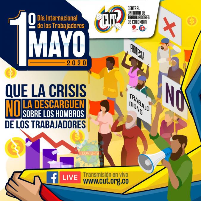 Sindicatos Promueven Manifestaciones Del 1 De Mayo Desde Casa