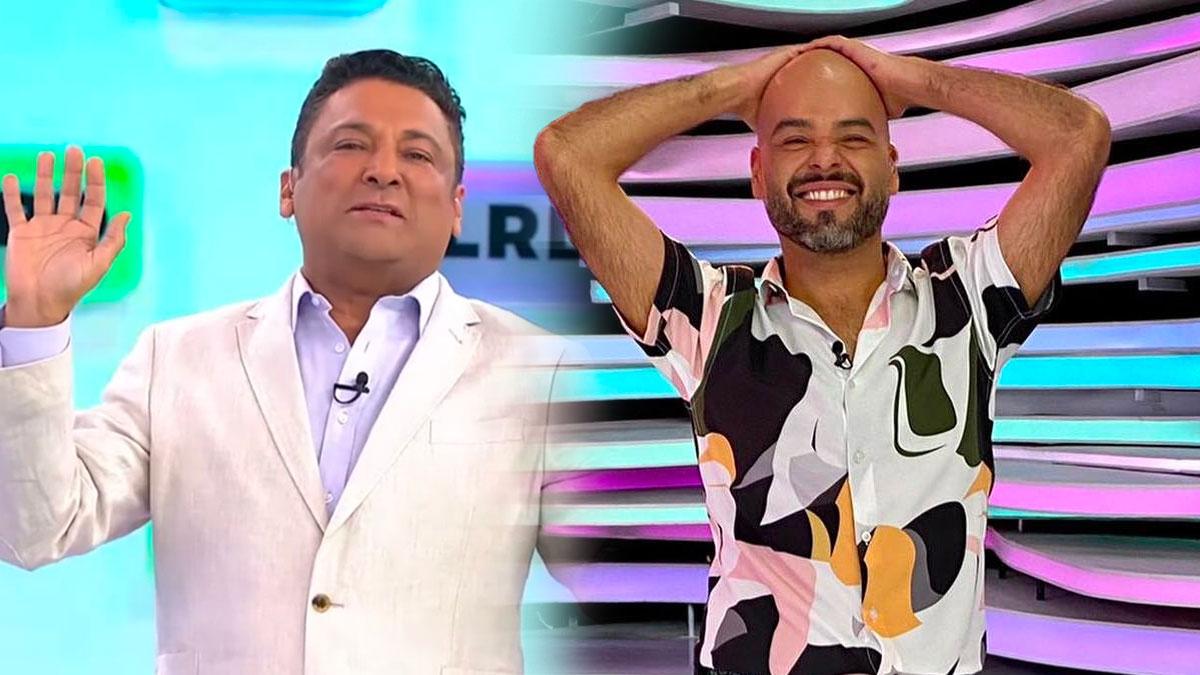 El provocador baile de Carlos Vargas a Frank Solano en set de Caracol |  KienyKe