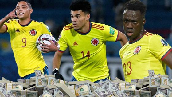 Los jugadores más costosos de la Selección Colombia