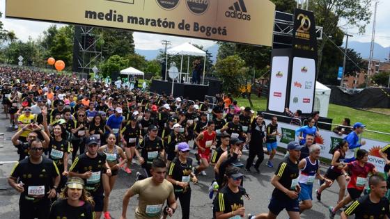 ¿Por qué cambió la fecha de la media maratón de Bogotá 2022?
