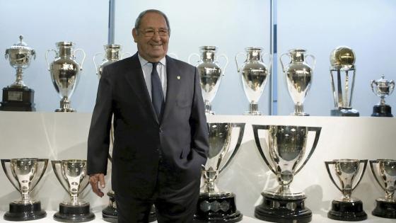 El adiós de Paco Gento, presidente de honor del Real Madrid