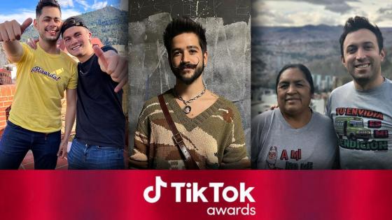 Los colombianos nominados a los TikTok Awards 