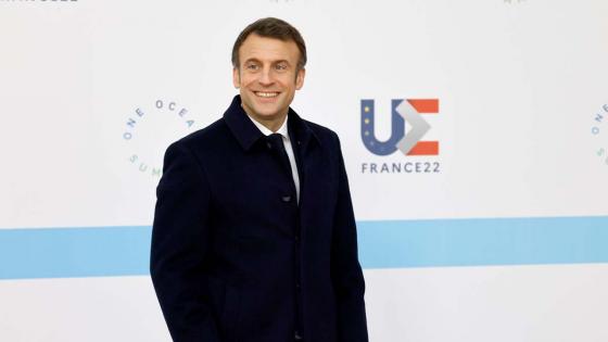 Presidente francés Emmanuel Macron 