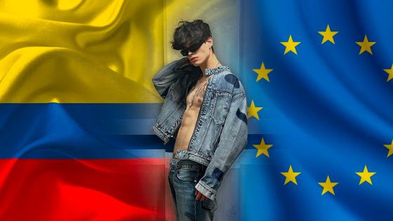 Tiktoker colombiano que desfilo e las pasarelas de Europa 