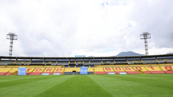 Estadio El Campín cerrado en Bogotá 