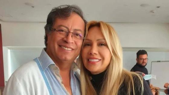 Gustavo Petro y Sandra Ortiz