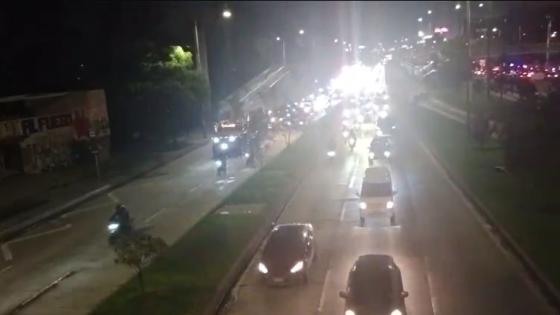 Manifestaciones en la Nacional cesan, NQS recupera su movilidad vehícular