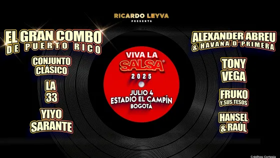 'Viva la Salsa 2025' confirma su cartel estelar