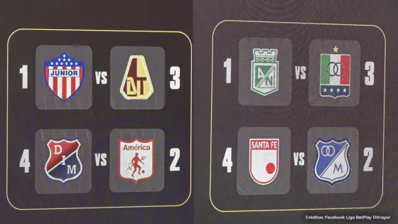 Así se jugará la primera fecha de los cuadrangulares