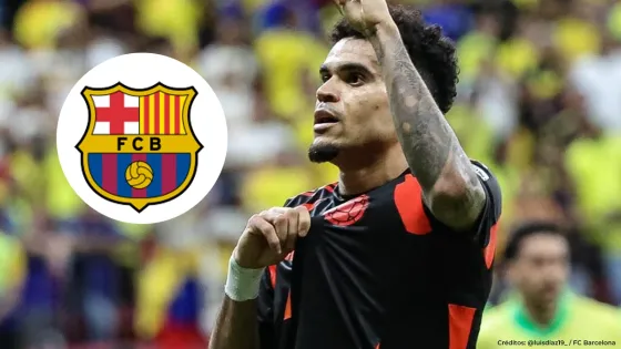 Barcelona va con todo por Luis Díaz