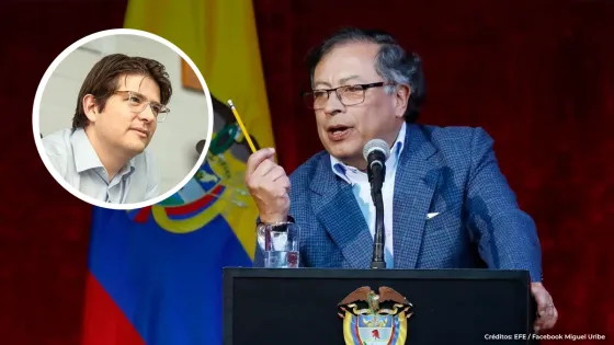 EFE / Facebook Miguel Uribe